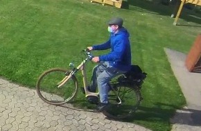 Polizei Minden-Lübbecke: POL-MI: Mutmaßlicher Fahrraddieb per Foto gesucht