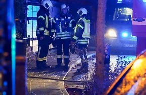 Freiwillige Feuerwehr Kranenburg: FW Kranenburg: Starke Rauchentwicklung an der Thielenstraße