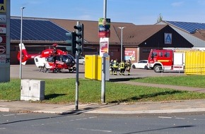 Freiwillige Feuerwehr Breckerfeld: FW-EN: Landeplatzsicherung für Rettungshubschrauber und Türöffnung