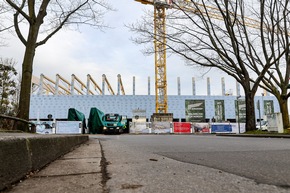Größte Sporthalle Europas aus Holz
