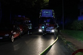 Freiwillige Feuerwehr Werne: FW-WRN: Unbekannte Rauchentwicklung und Brandschutz mit Menschrettung