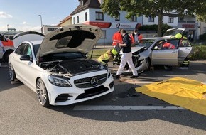 Polizeidirektion Worms: POL-PDWO: Verkehrsunfall in der Mainzer Straße