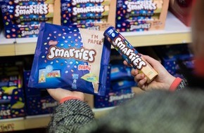 Nestlé Deutschland AG: Smarties startet als erste Süßwarenmarke weltweit in recycelbarer Papierverpackung