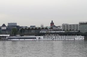 A-ROSA Flussschiff GmbH: Herzlich willkommen: Neues elftes Schiff A-ROSA FLORA wird heute feierlich in Mainz getauft