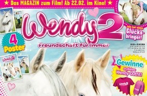 Egmont Ehapa Media GmbH: Zum Filmstart des zweiten Wendy-Kinoabenteuers erscheinen neue Magazine bei Egmont