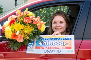 Postcode-Gewinnerin auf Spritztour in Muldestausee