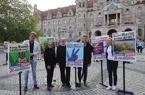 Landeshauptstadt Hannover: Stadt lüftet erste Geheimnisse aus dem Bewerbungsbuch zur Kulturhauptstadt Europas 2025: Hannover lässt Bid Book als Roman schreiben und plant die "Agora of Europe"