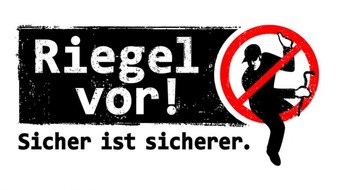 Polizei Steinfurt: POL-ST: Rheine/ Kreis Steinfurt, Einladung zu einem Pressetermin,
Aktionswoche "Riegel vor! Sicher ist sicherer" der Polizei NRW vom 24. - 31. Oktober 2018