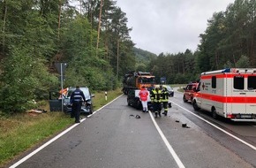 Polizeidirektion Kaiserslautern: POL-PDKL: Heck ausgebrochen