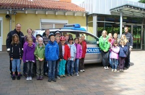 Polizeiinspektion Northeim: POL-NOM: Ferienpassaktion bei der Polizei in Hattorf (Ber)     -Foto anbei-