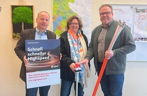 Westconnect GmbH: Pressemeldung: Glasfaserausbau durch Westconnect abgeschlossen –Leistungsstarkes Internet in Rieste komplett verfügbar