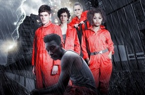 ZDFneo: ZDFneo hat Superkräfte: Start der neuen Fantasy-Serie "Misfits" (BILD)