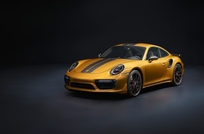 Porsche Schweiz AG: Puissante, sophistiquée et produite en série limitée : la nouvelle 911 Turbo S Exclusive Series