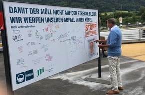 IG saubere Umwelt IGSU: Medienmitteilung: «Deitingen: IGSU-Botschafter sensibilisieren für saubere Autobahn»