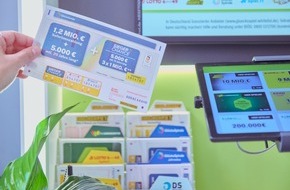 Eurojackpot: Sonderauslosung: Millionengewinn bei der GlücksSpirale / Online-Tipp aus dem Raum Herne