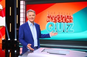 SAT.1: Donnerstag bleibt Quiztag! Zum Start von "Das große Allgemeinwissensquiz" testet Jörg Pilawa am Donnerstag in SAT.1 Linda Zervakis und Johannes B. Kerner