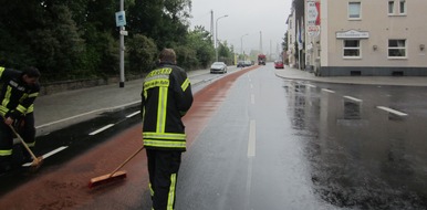Feuerwehr Mülheim an der Ruhr: FW-MH: 700 Meter lange Ölspur in Styrum #BFMH