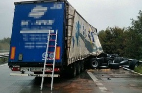 Polizeipräsidium Westpfalz: POL-PPWP: Nach 13 Stunden war die Autobahn wieder frei
