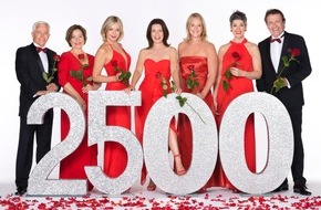 ARD Das Erste: Das Erste: 2500 "Rote Rosen" für die Zuschauer: Verlängerung um zwei Staffeln sichert Ausstrahlung bis ins Jahr 2019