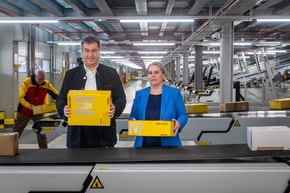 PM: Deutsche Post DHL nimmt größten Paket-Standort Deutschlands in Betrieb
