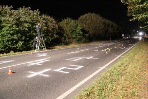 POL-HM: Tödlicher Verkehrsunfall - Motorrad prallt frontal in Linienbus