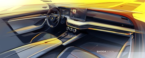 Skoda Auto Deutschland GmbH: Škoda Auto veröffentlicht Teaser zur vierten Superb-Generation und nennt Details zur Weltpremiere