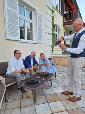 Carlos André beim Kulinarischen G7 Gipfel auf Schloss Elmau