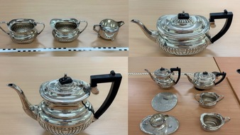 Polizei Münster: POL-MS: Schmuck, Geschirr und Elektronikartikel sichergestellt - Polizei sucht Eigentümer