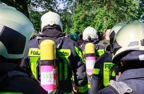 Feuerwehr Dorsten: FW-Dorsten: Feuerwehr Dorsten unterstützt 2. Dorstener Brustkrebshilfe Sponsorenlauf