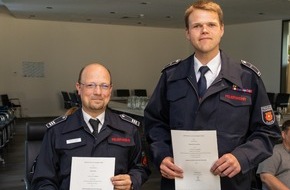 Feuerwehr Kleve: FW-KLE: Bürgermeister Gebing ernennt stellvertretende Leiter der Feuerwehr