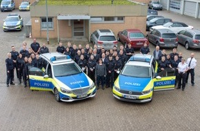 Polizeiinspektion Rotenburg: POL-ROW: 34 neue Polizistinnen und Polizisten in der Polizeiinspektion Rotenburg (Wümme)