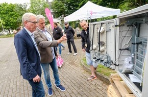 Deutsche Telekom AG: Telekom startet Glasfaser-Ausbau im Hochwassergebiet Bad Neuenahr-Ahrweiler