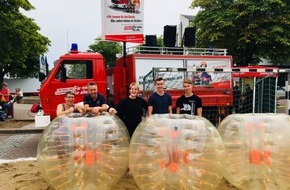 Feuerwehr Haan: FW-HAAN: Feuerwehr lädt zum "Spiel ohne Grenzen" auf den Neuen Markt