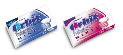 Wrigley GmbH: Patentierte Orbit Professional Mints - Zahnpflege für zwischendurch