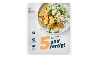 EDEKA ZENTRALE Stiftung & Co. KG: 5 Zutaten, 30 Minuten, 70 Rezepte / Schnelle Gerichte für jeden Tag: Das neue Kochbuch "5 und fertig!" von EDEKA