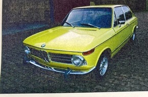 Polizei Mettmann: POL-ME: Gelber BMW Oldtimer entwendet - die Polizei bittet um Hinweise - 2510091