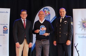 Polizeipräsidium Südhessen: POL-DA: Erbach: Kreisstadt als 21. Kommune mit KOMPASS-Sicherheitssiegel ausgezeichnet