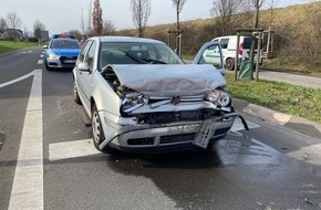 Polizeidirektion Landau: POL-PDLD: Verkehrsbehinderung durch Unfall