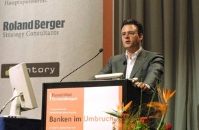 EUROFORUM Deutschland GmbH: Pressemitteilung zur 6. Handelsblatt-Jahrestagung / "Banken im Umbruch" 26./27. September 2001, Frankfurt