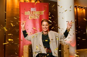 SKL - Millionenspiel: Tatort Glück: Mit Harald Krassnitzer zur Million - Doris Schardt aus Leipzig gewinnt beim SKL Millionen-Event