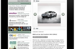 news aktuell GmbH: OTS auf dem iPad: Neue App der dpa-Tochter news aktuell