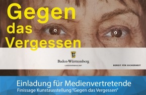 Landeskriminalamt Baden-Württemberg: LKA-BW: Einladung für Medienvertretende: Finissage der Wanderausstellung "Gegen das Vergessen" am 1. Juli 2025