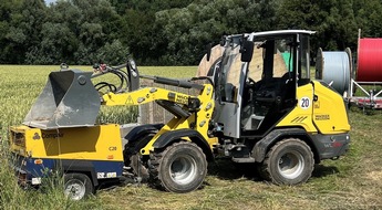 Polizeiinspektion Waldfischbach-Burgalben: POL-PIWFB: Diebstahl eines Radladers in Waldfischbach-Burgalben an der K25