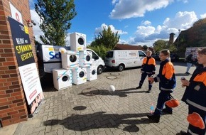 Kreisfeuerwehrverband Pinneberg: FW-PI: "Jugendfeuerwehr meets Handwerk, so hieß die Veranstaltung, die am Sonnabend(08.10.22) auf dem Gelände der Feuerwehr-Technischen-Zentrale in Tornesch durchgeführt wurde.