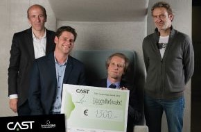 MCI Austria: MCI Forscherteam erringt 2. Platz beim CAST Technology Award  - BILD