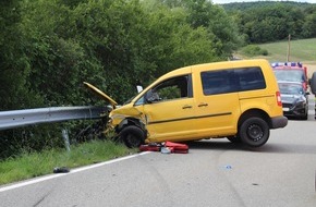 Polizeidirektion Kaiserslautern: POL-PDKL: Gleich mehrere Verletzte nach Verkehrsunfall