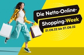 Netto Marken-Discount Stiftung & Co. KG: Spar-Angebot per Mausklick: Online-Shopping-Week bei Netto