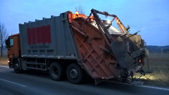 Polizeipräsidium Westpfalz: POL-PPWP: Brand eines Müllwagens