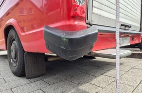 Polizeidirektion Flensburg: POL-FL: Tetenhusen: Zeugen nach Unfallflucht an Feuerwehrfahrzeug gesucht