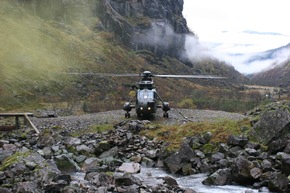 Deutsche Marine - Bilder der Woche - Gebirgsflug der &quot;Sea Kings&quot;: &quot;Seekönige&quot; in den Bergen